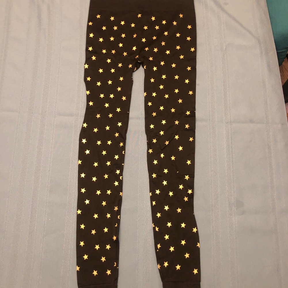 Gold Star Leggings